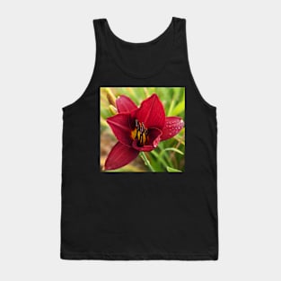 Red Lily 3 Tank Top